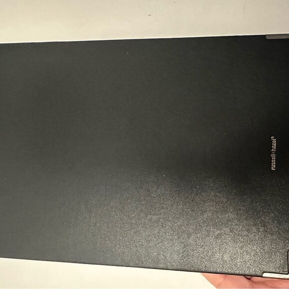 Russell Hazel Notepad - Vegan Leather Paper Bloc Stationery Notebook NWT - Picture 4 of 7